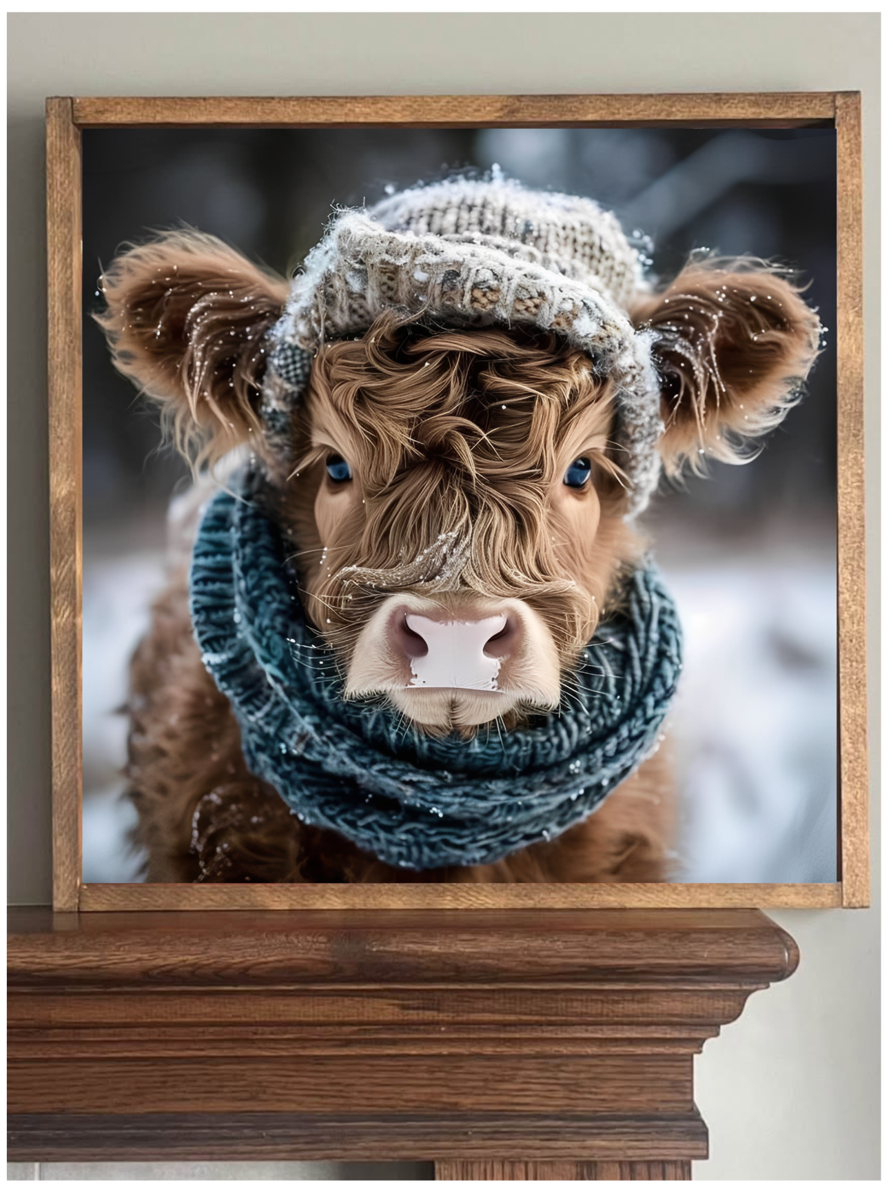Stir Crazy Signs - Vente Pancarte - Je suis si mignon panneau de ferme vache Highland0