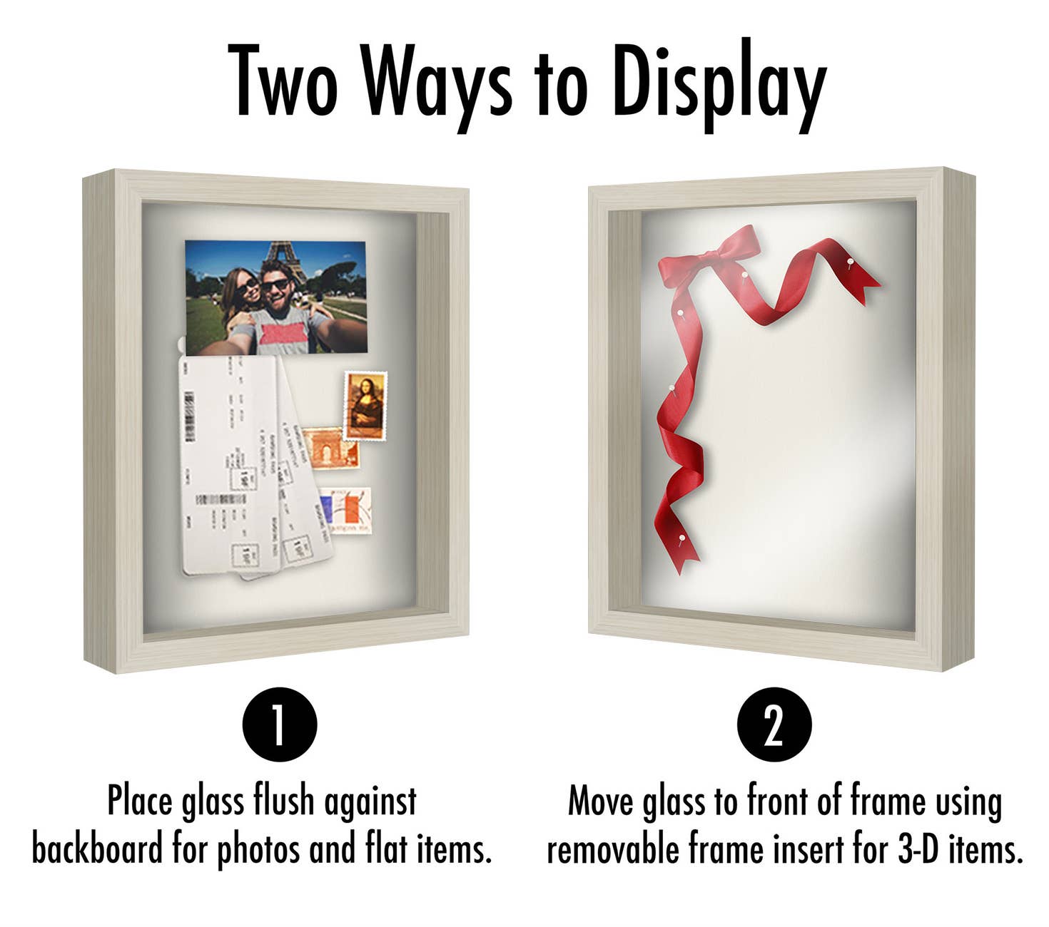 Americanflat - Wholesale Picture Frame - Americanflat Shadow Box Frame with Box Molding87