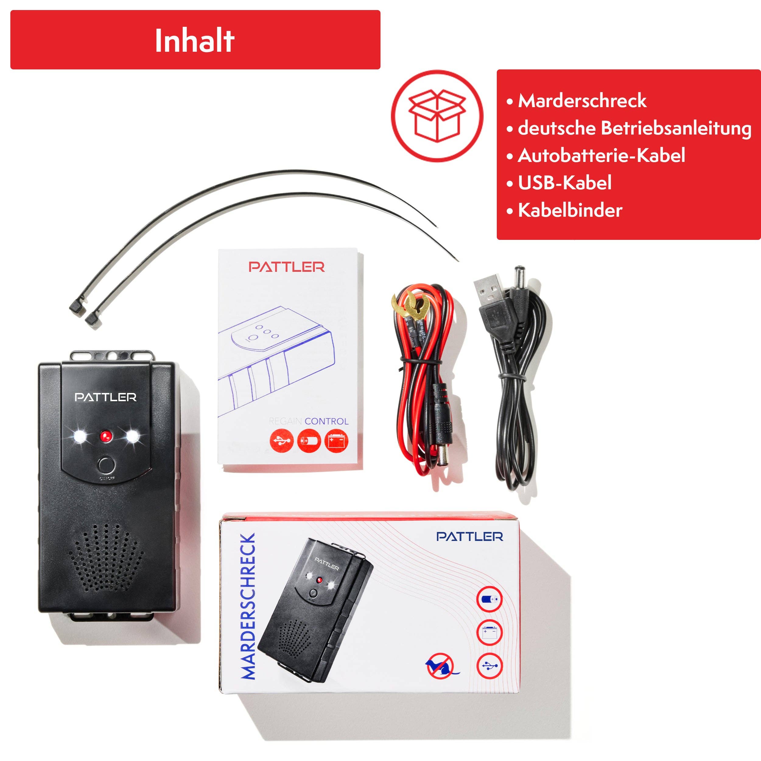 PATTLER® - Wholesale Outdoor Ornament/Decor - Marten deterrent all-rounder for home, garden, car, winter12