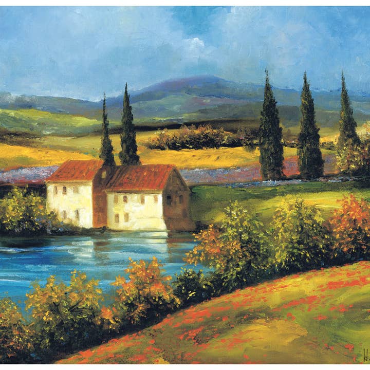 12" x 15" Tuscan Scene Magic Slice Gourmet Size for wholesale by American Products Group, Inc