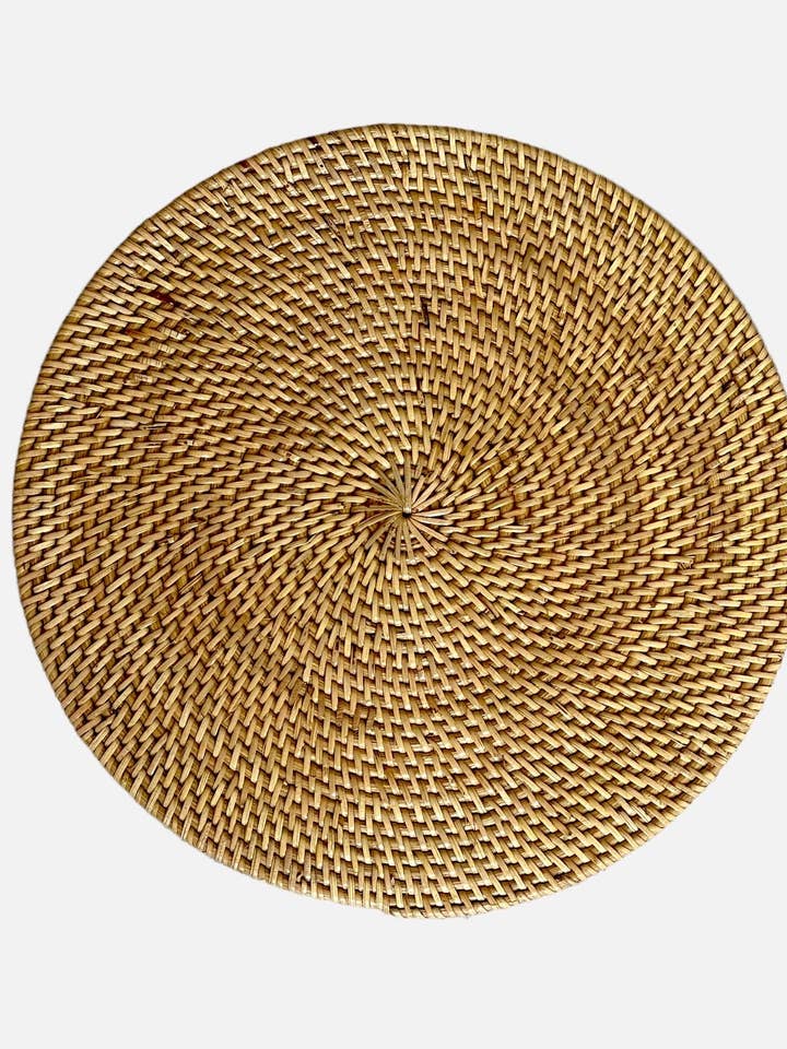 Lombok bordskåner i rattan - 35 cm for engroshandel hos Uma Cantik