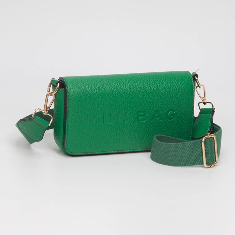 Sensibling Corp. - Wholesale Crossbody Bag - Women's - Faux Leather MINI BAG Message Structured Crossbody Bag1