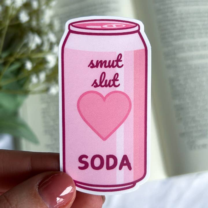 Smut Slut Sodavand Klistermærke for engroshandel hos Heart & Spine Books