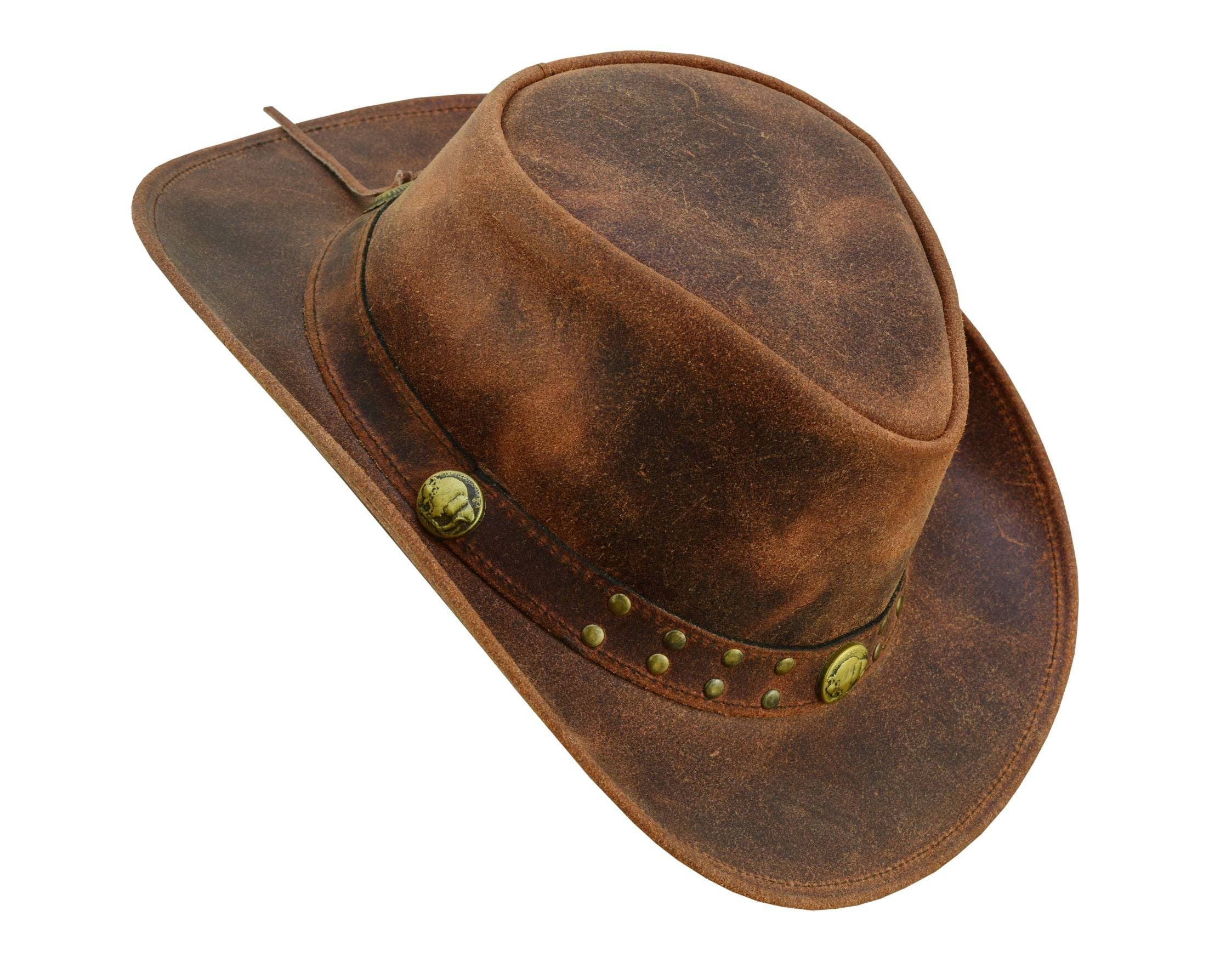 Lesa collection inc - Wholesale Cowboy Hat - Unisex - Arizona Leather Hats for Men & Women Cowboy western style5
