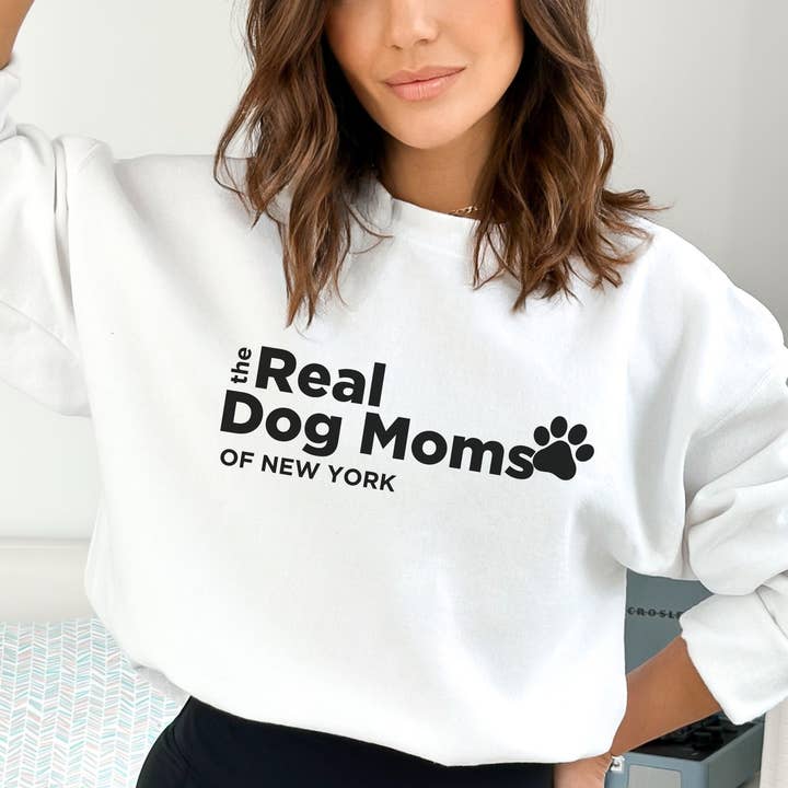 Regalo meme Real Dog Moms of New York, Housewives per la vendita all'ingrosso da parte di Dog Mom Apparel