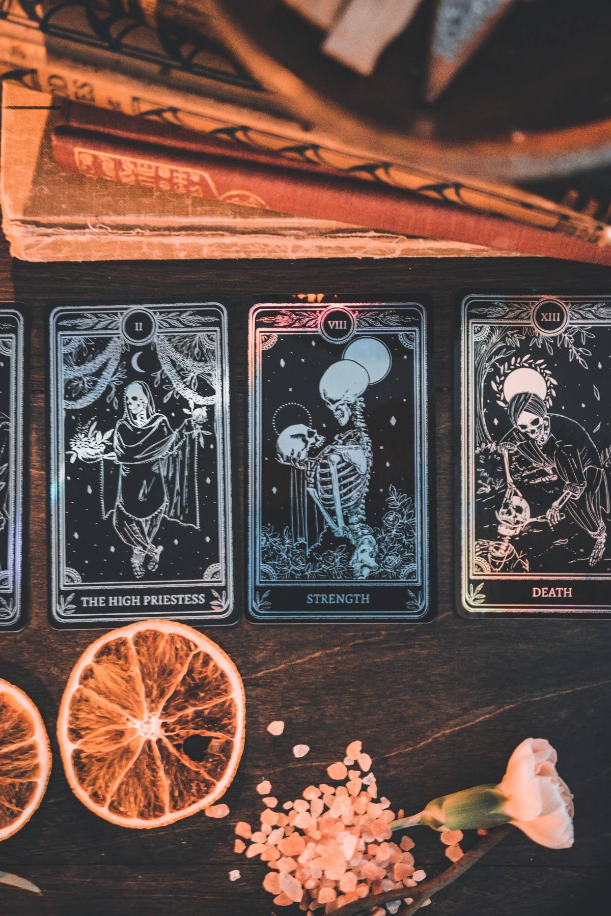 13th Press – Adesivo por atacado – Pacote de Adesivos Holográficos Marigold Tarot: Strength, The Lovers e Outros6