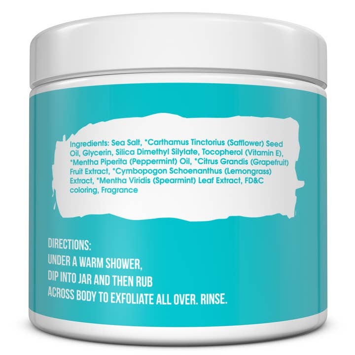 The Midwest Sea Salt Company - Wholesale Body scrub/exfoliant - Skin Sherbet Coconut Milk Body Polish Salt Scrub - 23oz1