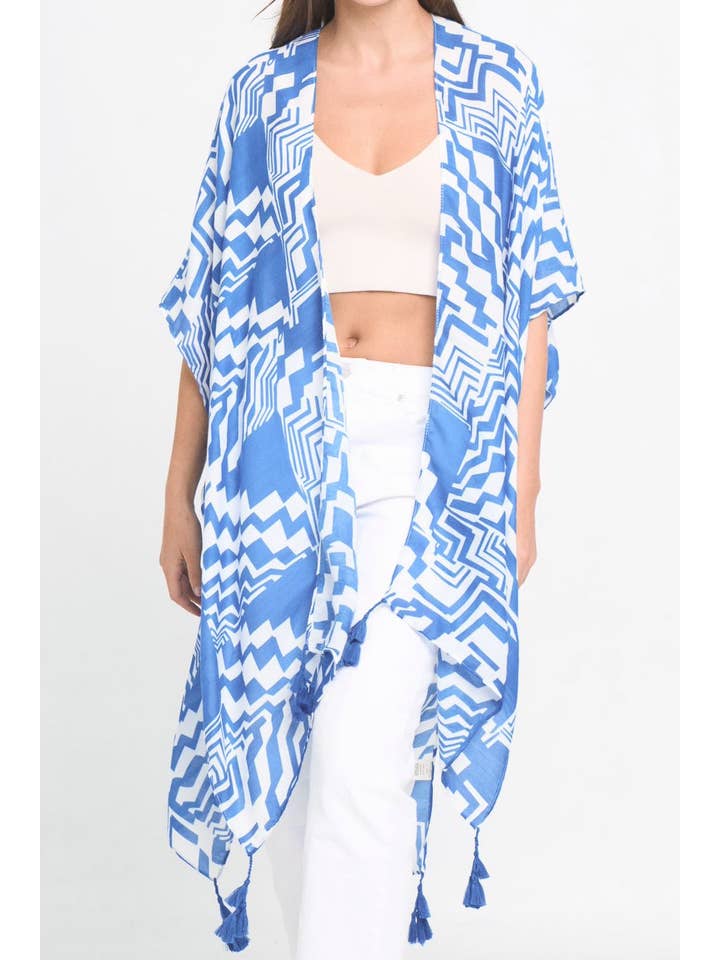 Ellison+Young - Wholesale Kimono - Women's - Geometric Art Kimono6
