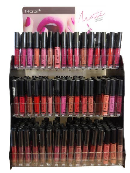 MLG48 SET-48 COLOR MATTE LIP GLOSS SET for wholesale by Nabi Cosmetic