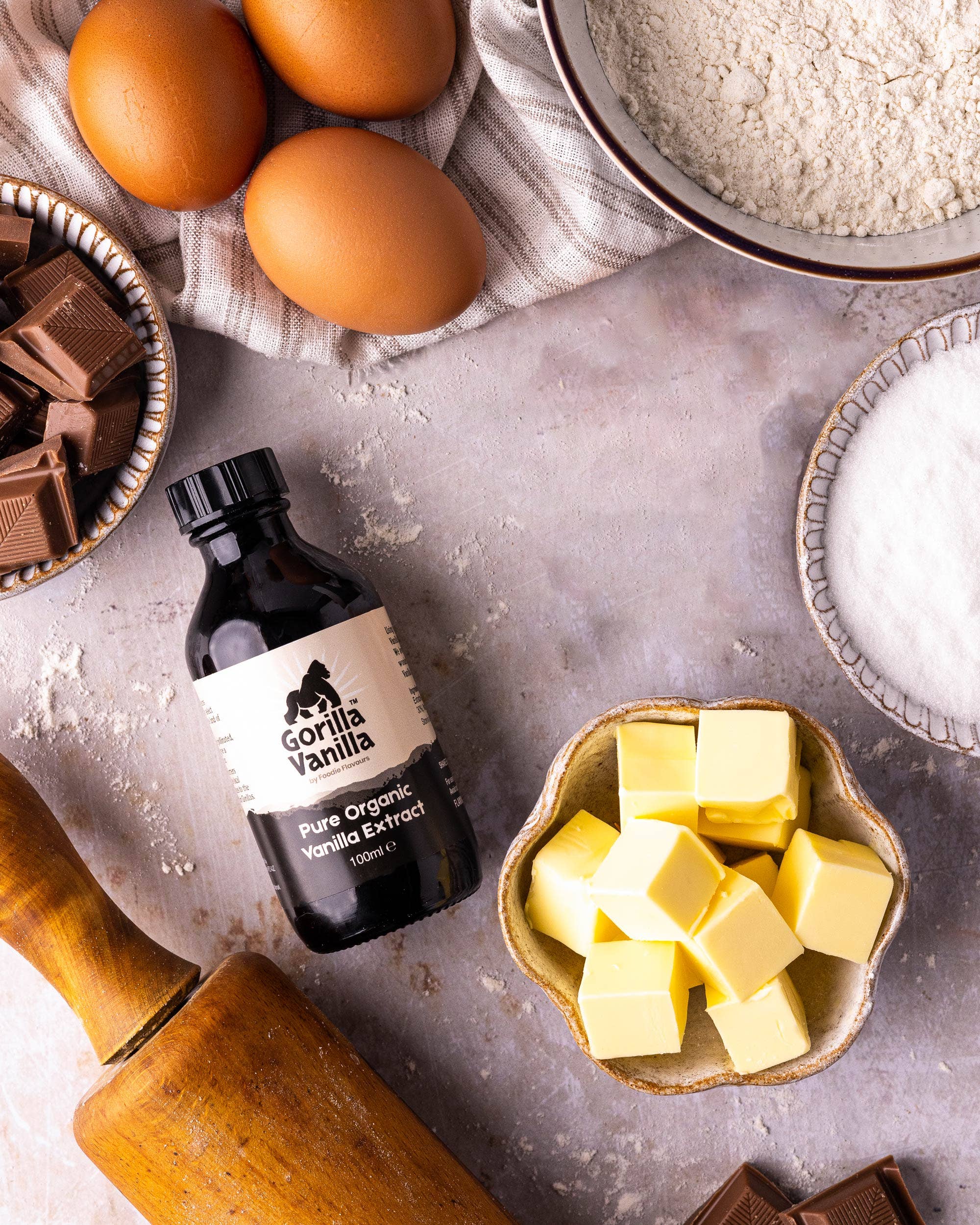 Foodie Flavours - Vendita all'ingrosso Estratti di frutta/alla vaniglia - Gorilla Vanilla - Estratto di vaniglia biologico 100ml8