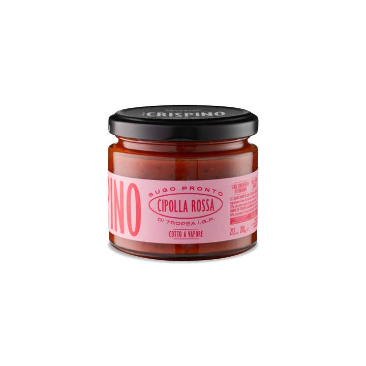 Famiglia Crispino – Engroshandel Pastasauce – TROPEA LØG SAUCE I.G.P. CALABRIA | EKSTRA JOMFRU OLIVENOLIE