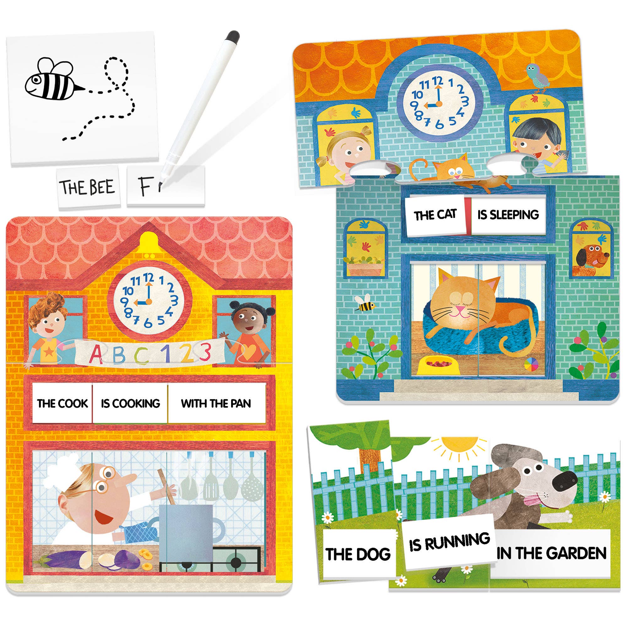 Headu USA - Wholesale Brain Game - Kids - Read and Comprehend Montessori - Educational Preschool Toy1