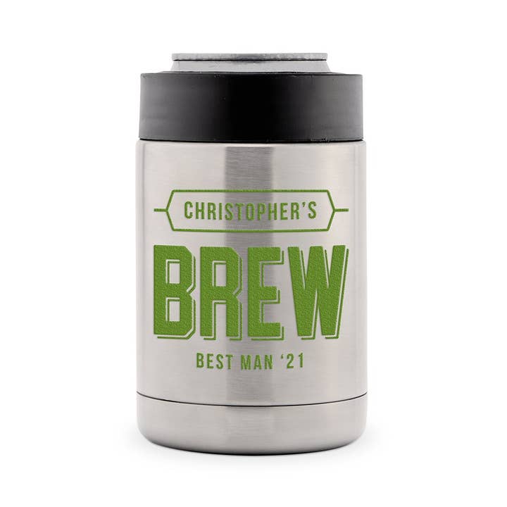 Stainless Steel Insulated Beer Can Cooler - Brew and other Purchase Wholesale the house of brews beer. Free Returns & Net 60 Terms on Faire trending on Faire.