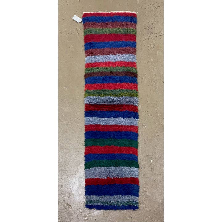 Vintage Tuleu Shaggy Area Rug | 1.10 x 7.1 for wholesale by Vintage Loomz