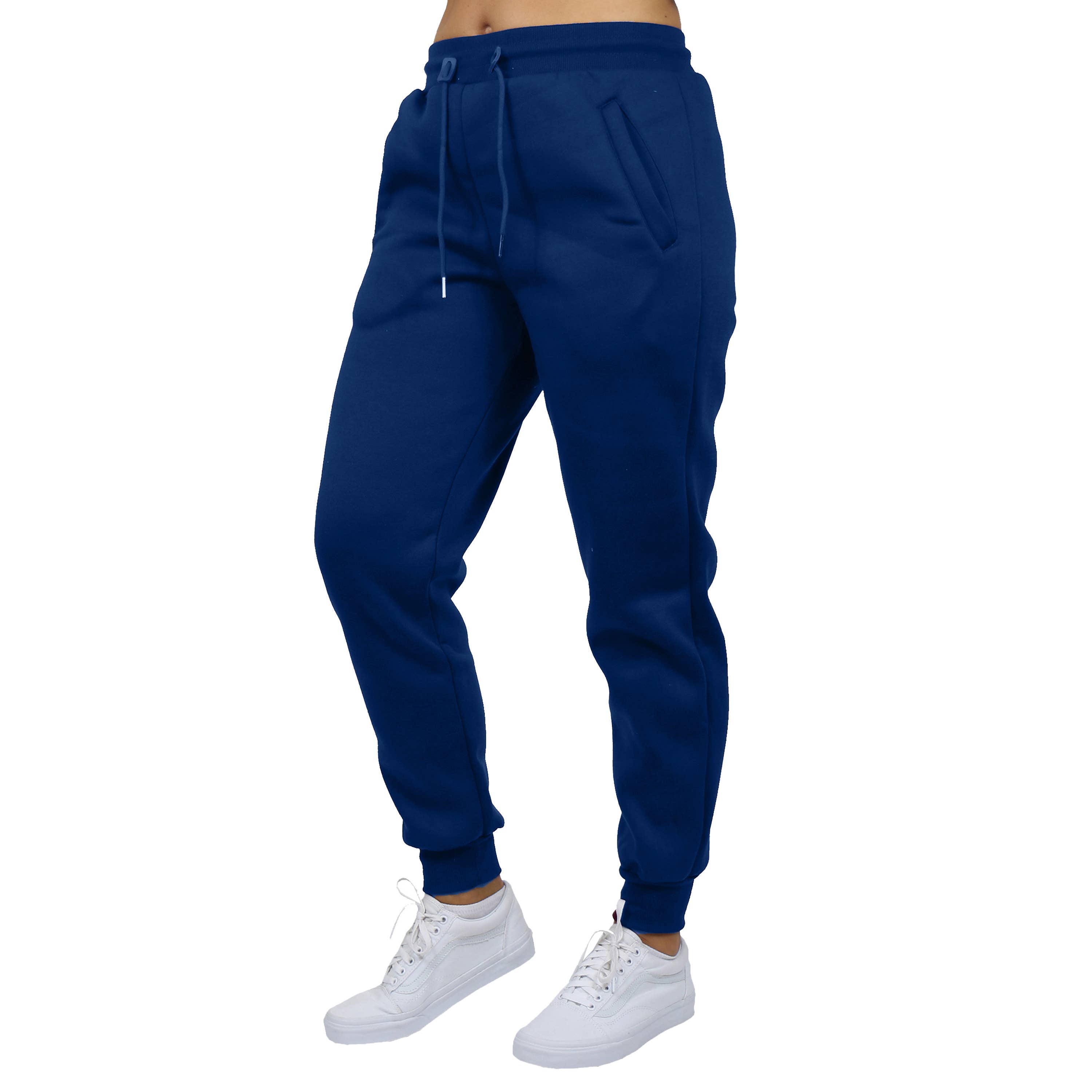 Galaxy By Harvic - Vente Pantalon de survêtement/de jogging – femme - Pantalon de jogging en molleton à coupe ample pour femmes2