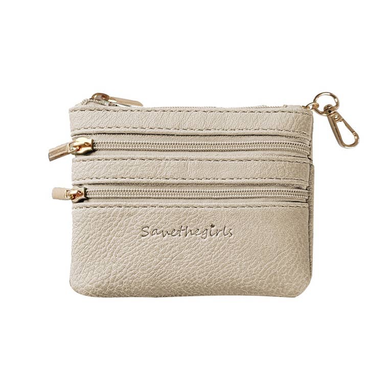 Save The Girls - Wholesale Pouch - Women's - Vegan Leather Zippered Pouch5