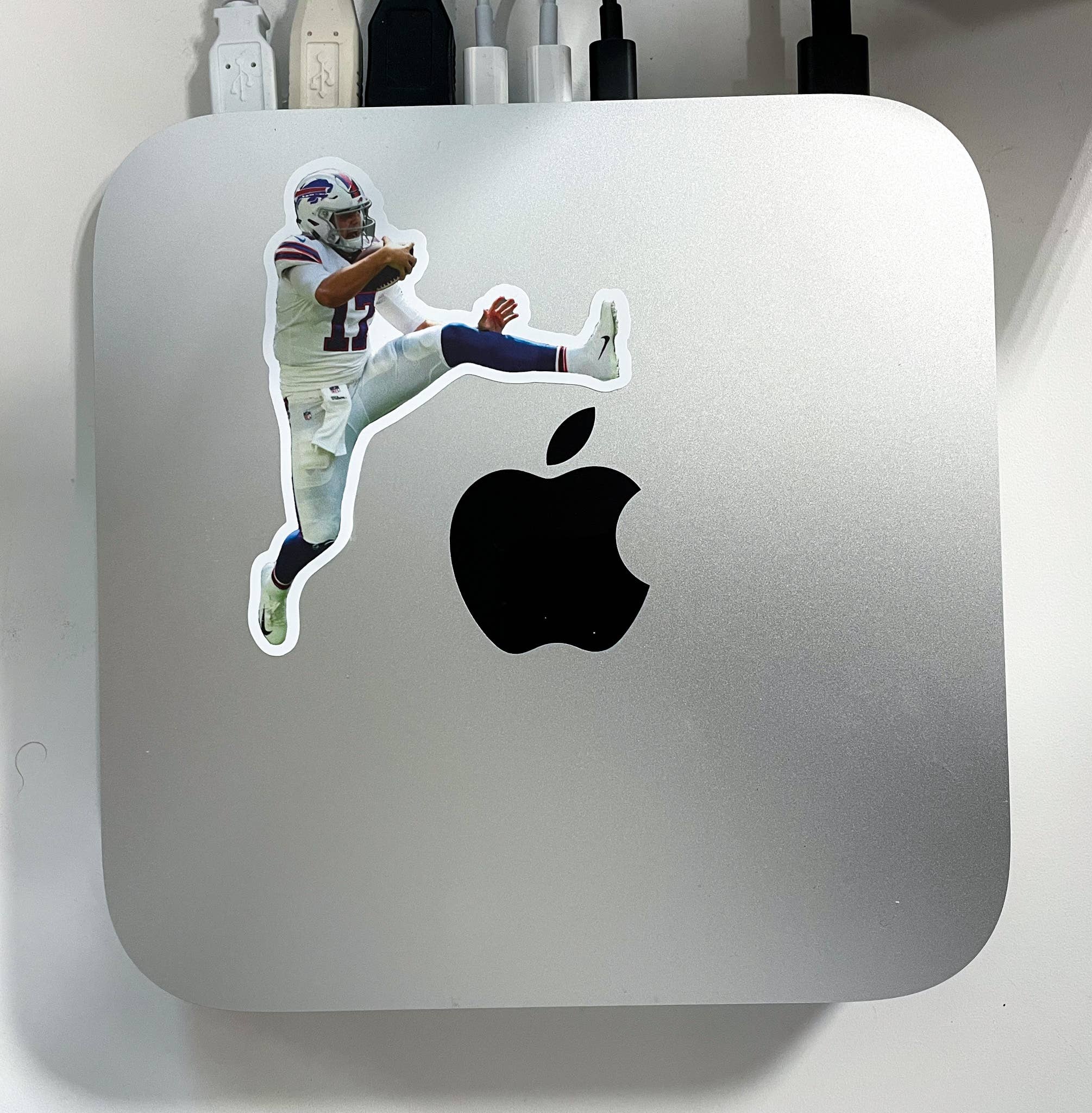 MVM Graphics - Wholesale Sticker - Josh Allen Leaping Sticker/Magnet | Car Sticker3