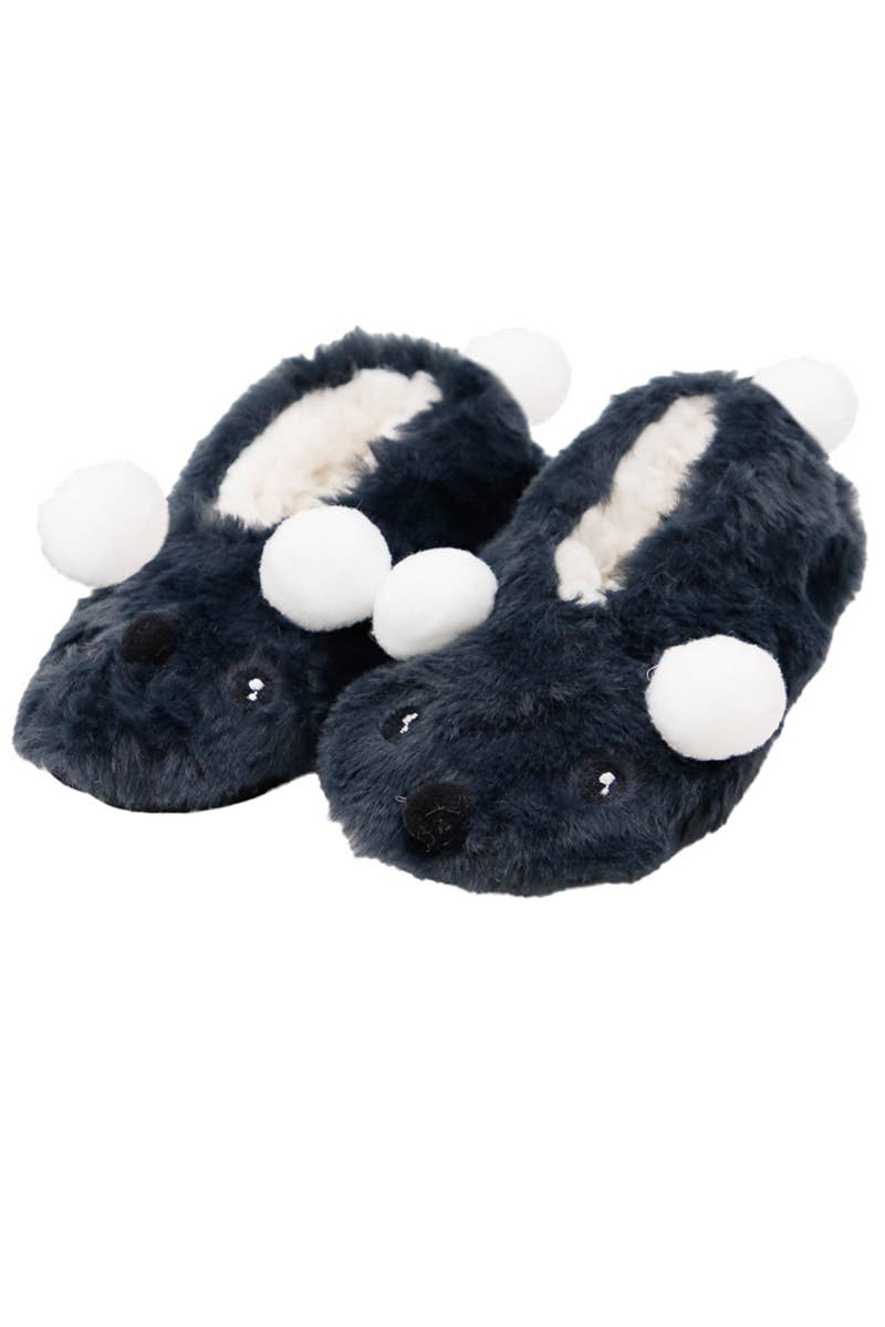 ASSORTED Kids Koala Bear Fuzzy Fur Fleece Lounge Moccasins for wholesale on Faire6