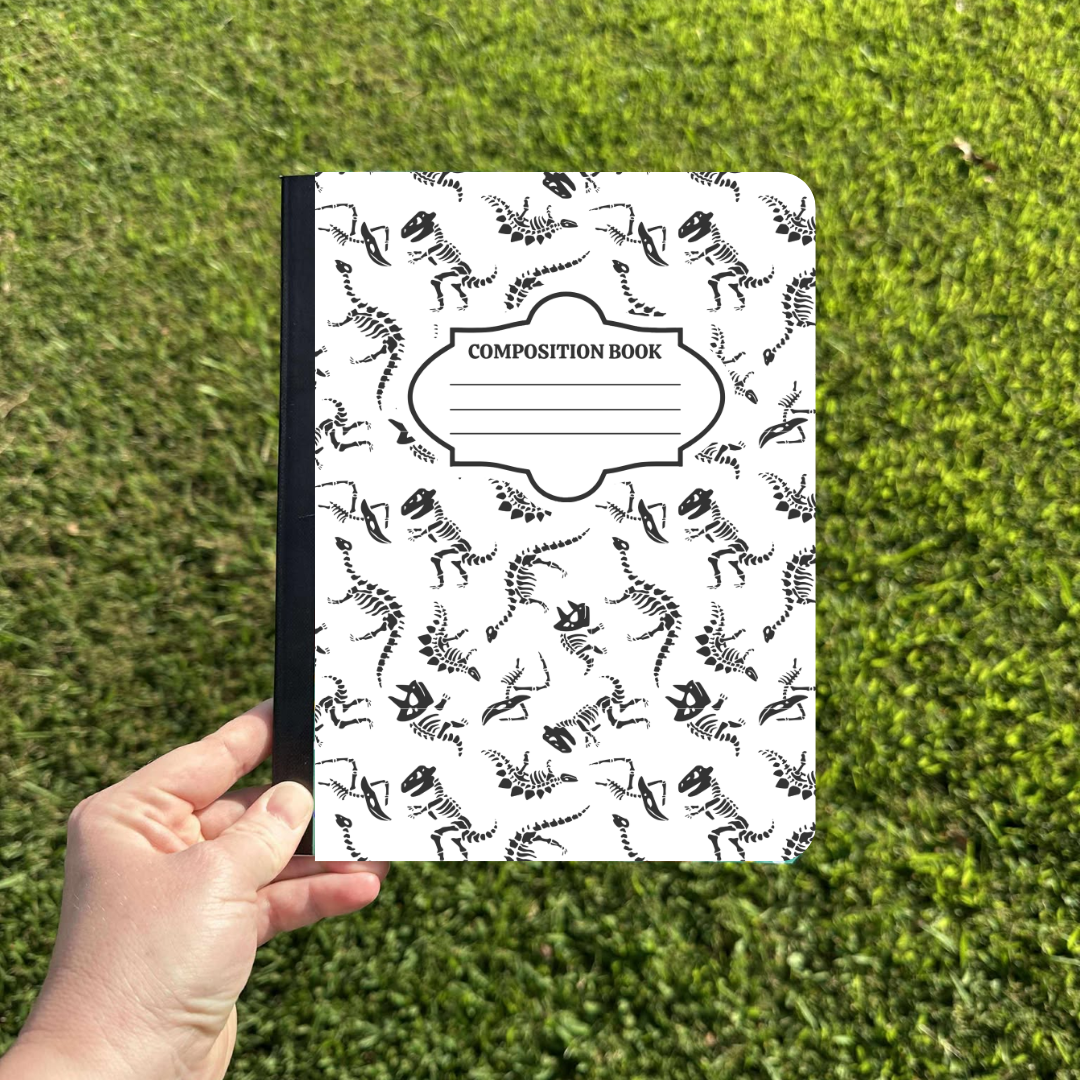 Oily Graphic Creations - Wholesale Journal Cover - Fossils-Composition Notebook Cover4