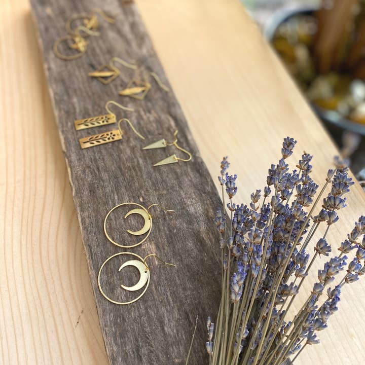 Waconia oorbelpakket | Brass Charms Free Display voor wholesale door Seeds