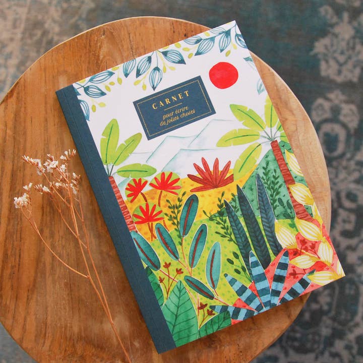 Notitieboek voor briefpapier, A5 - Vegetal Beauties voor wholesale door Bleu Coquille