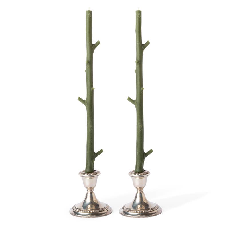 Stick Candles - Wholesale Tapered Candle/Candlestick - Stick Candles Maple / Pair10