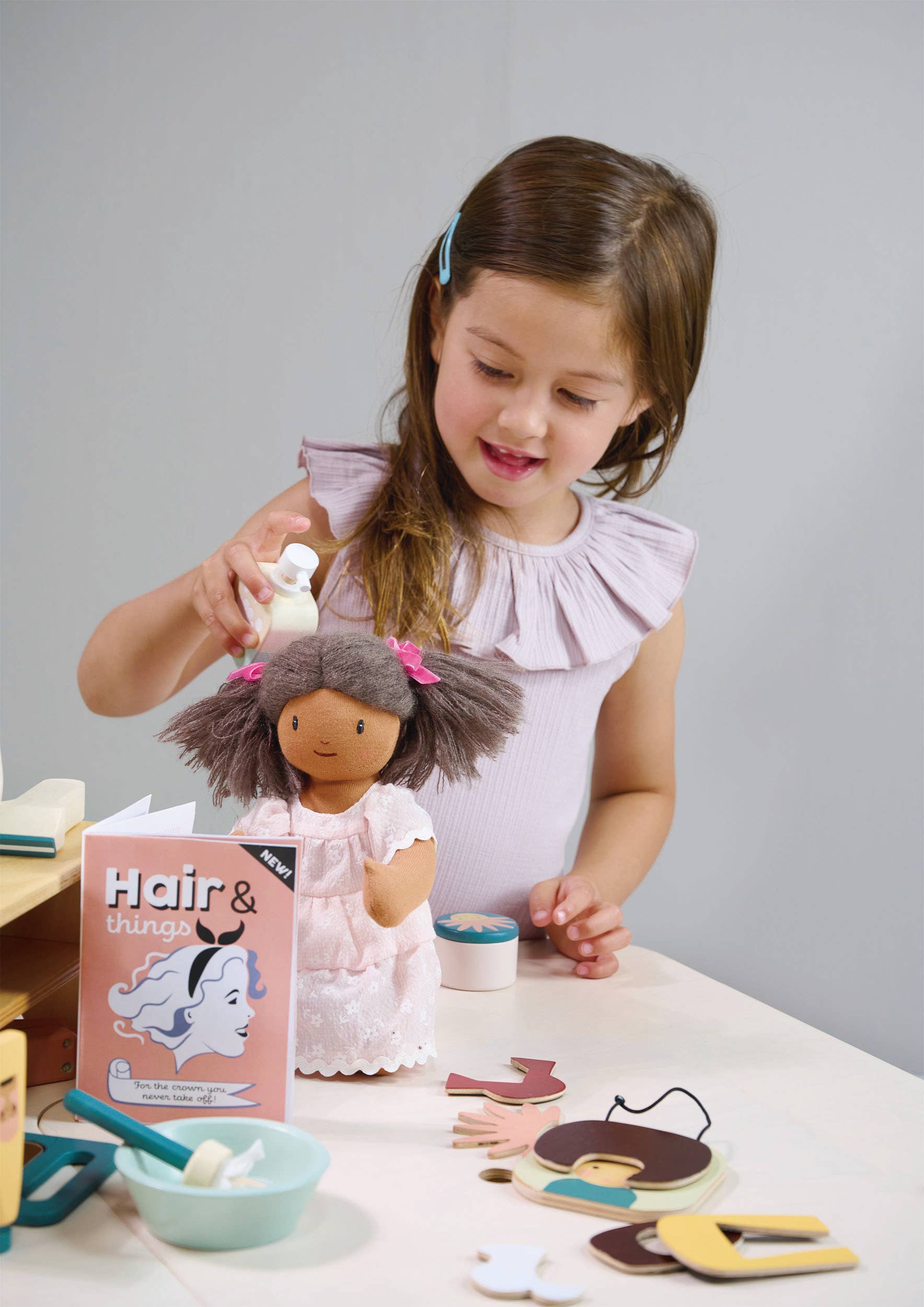ThreadBear Design UK/EU – wholesale Toy set – Kids – Hair Salon5