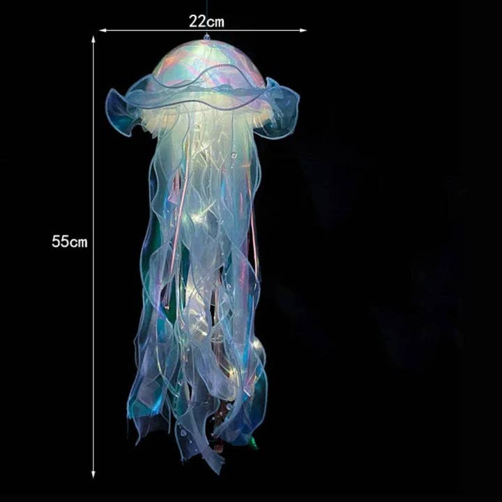 La Bella Monte - Wholesale Decorative Tabletop Object - Creative Portable Jellyfish Flower Lamp For Home Decor