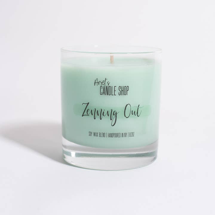 Ariel’s Candle Shop - Wholesale Jar/Filled Candle - Zenning Out Scented Candle0