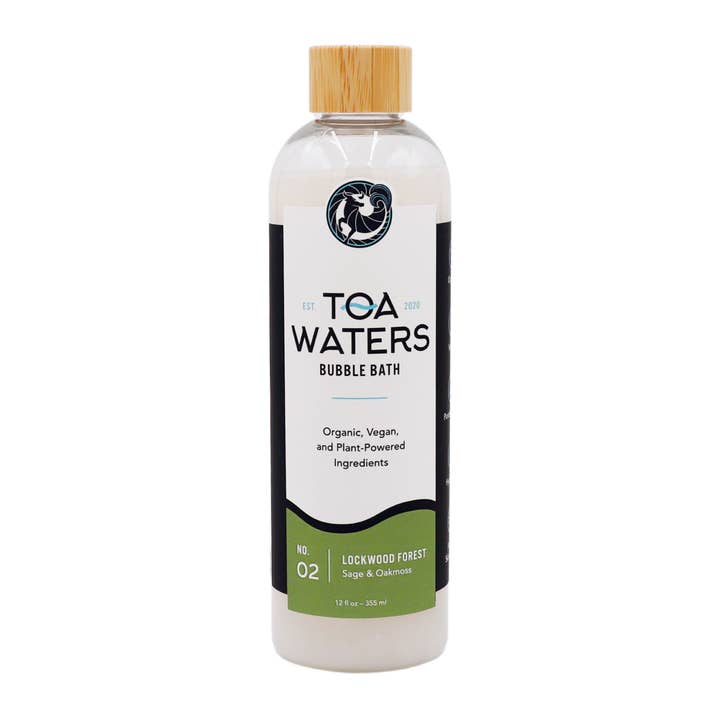 Lockwood Forest Bubble Bath - Sage, Oakmoss, and Lavender for wholesale by TOA Waters