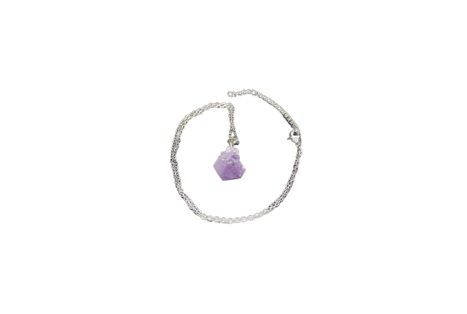 EMTUACASA - Wholesale Pendant/Charm Necklace - Necklace with Amethyst Pingent1