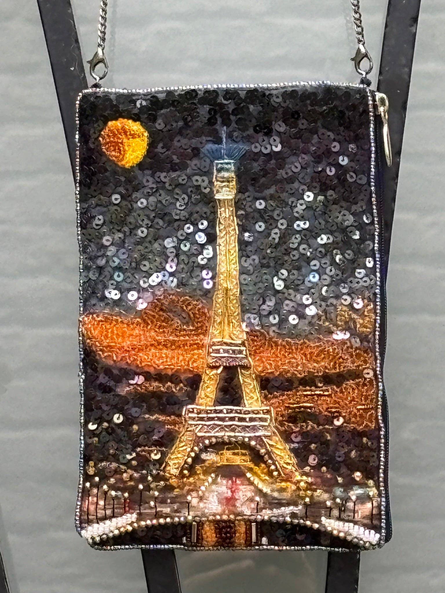 Muno - Wholesale Crossbody Bag - Women's - Paris Nights  Beaded Silk Mini Bag2