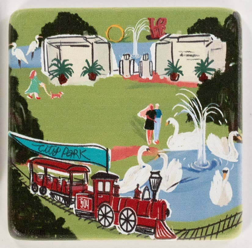 THE PARISH LINE - Wholesale Coasters - Coaster Set - City Park3