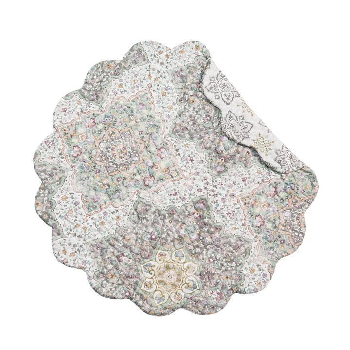 Elaina Round Placemat Set of 6 for wholesale by C&F Home