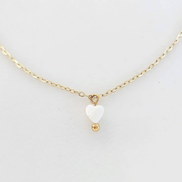 Collar mini corazón Spirit para venta al por mayor de LITCHI