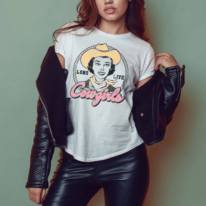 Long Live Cowgirls T-Shirt for wholesale by Achitopia