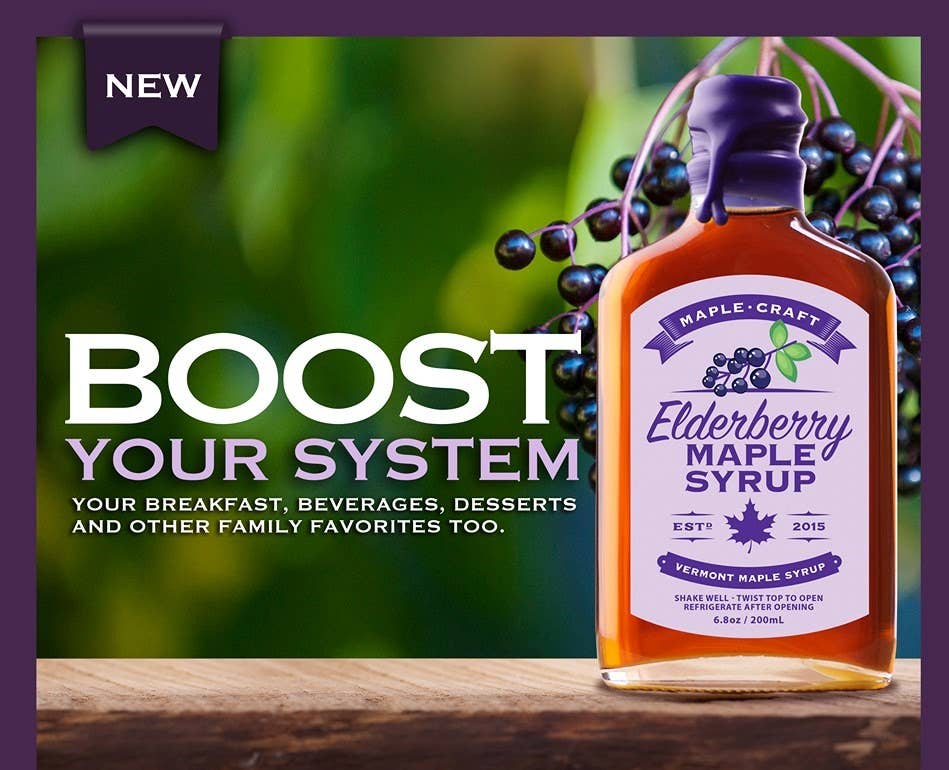 Maple Craft Foods - Wholesale Maple Syrup - Elderberry Maple Syrup3