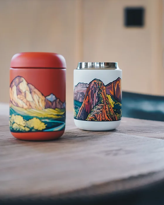 Hydrascape Stickers - Wholesale Sticker - Zion National Park Infinity Sticker1