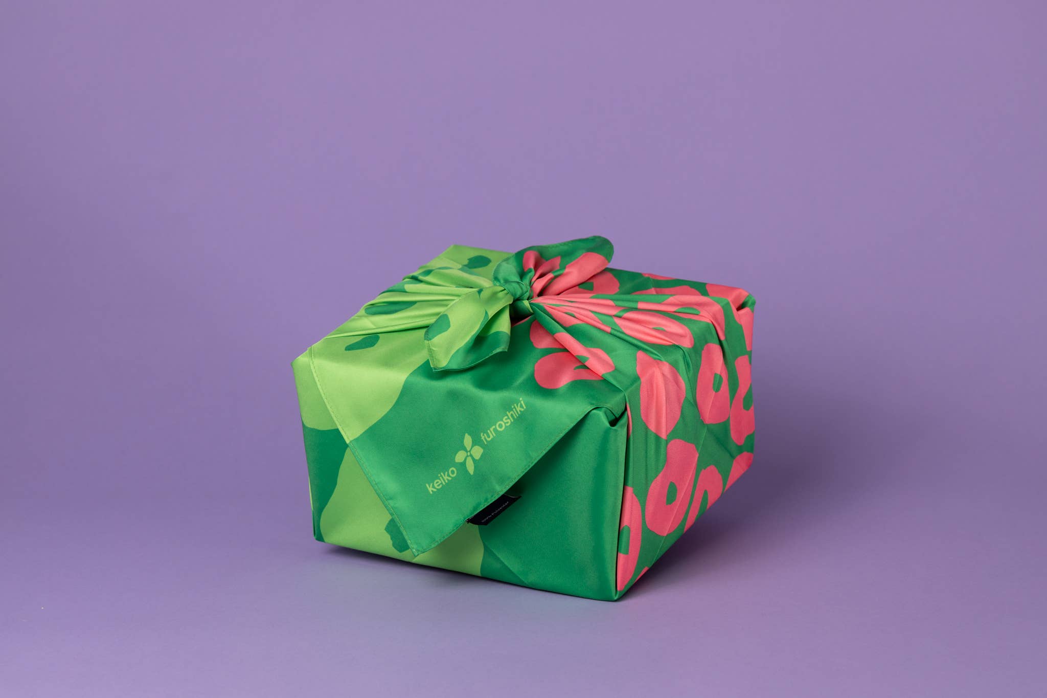 Keiko Furoshiki - Wholesale Flat Wrap - Furoshiki Reusable Japanese Fabric Gift Wrap Kanoko Forest2