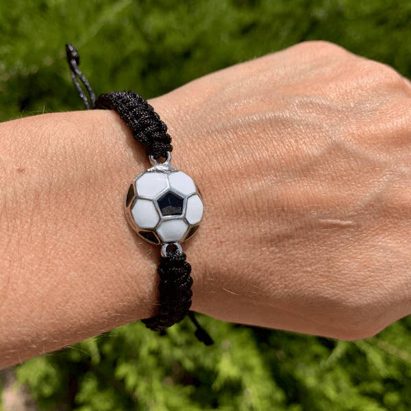 Sportybella - Wholesale Woven/braided bracelet - Soccer Rope Bracelet - Pick Color2