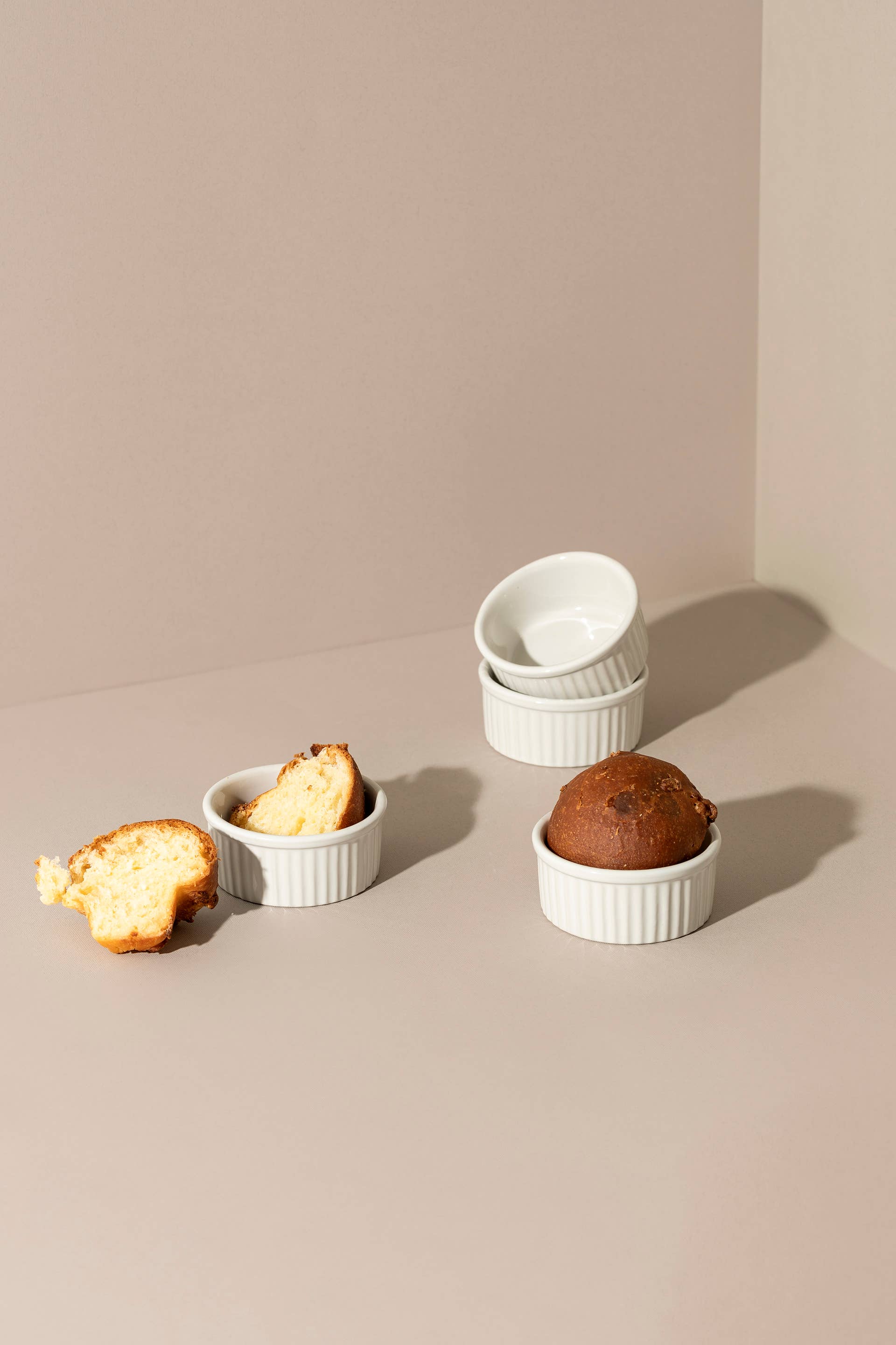 GHARYAN Stoneware & Olive Wood Tableware | Ships from USA - Vendita all'ingrosso Pirottino - Ramekin in Terracotta Fatti a Mano | Dal Forno alla Tavola0