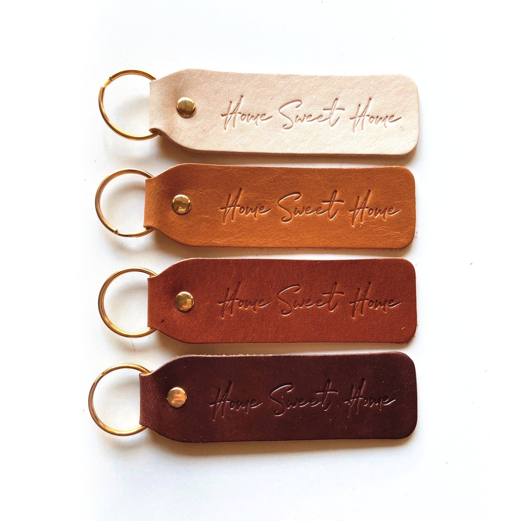 Twin Sparrow - Wholesale Keychain - Unisex - "Home Sweet Home" Script Keychain4