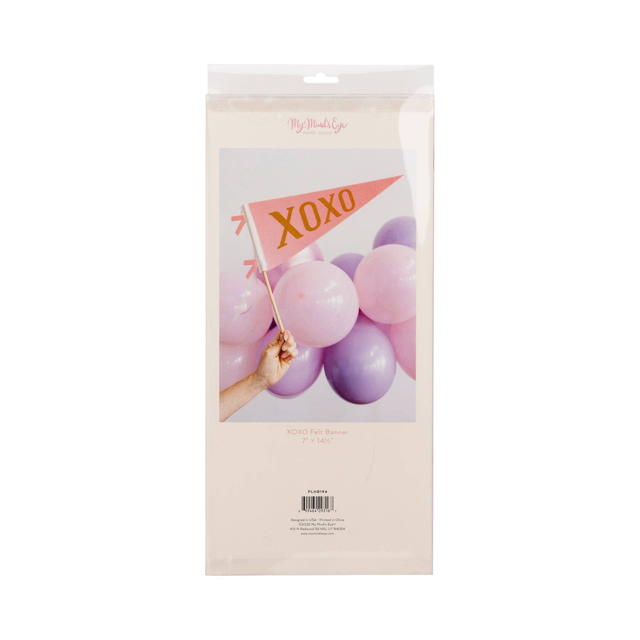 My Mind’s Eye – Engroshandel Festskilt/banner – PLHB194 - XOXO filtvimpel banner2