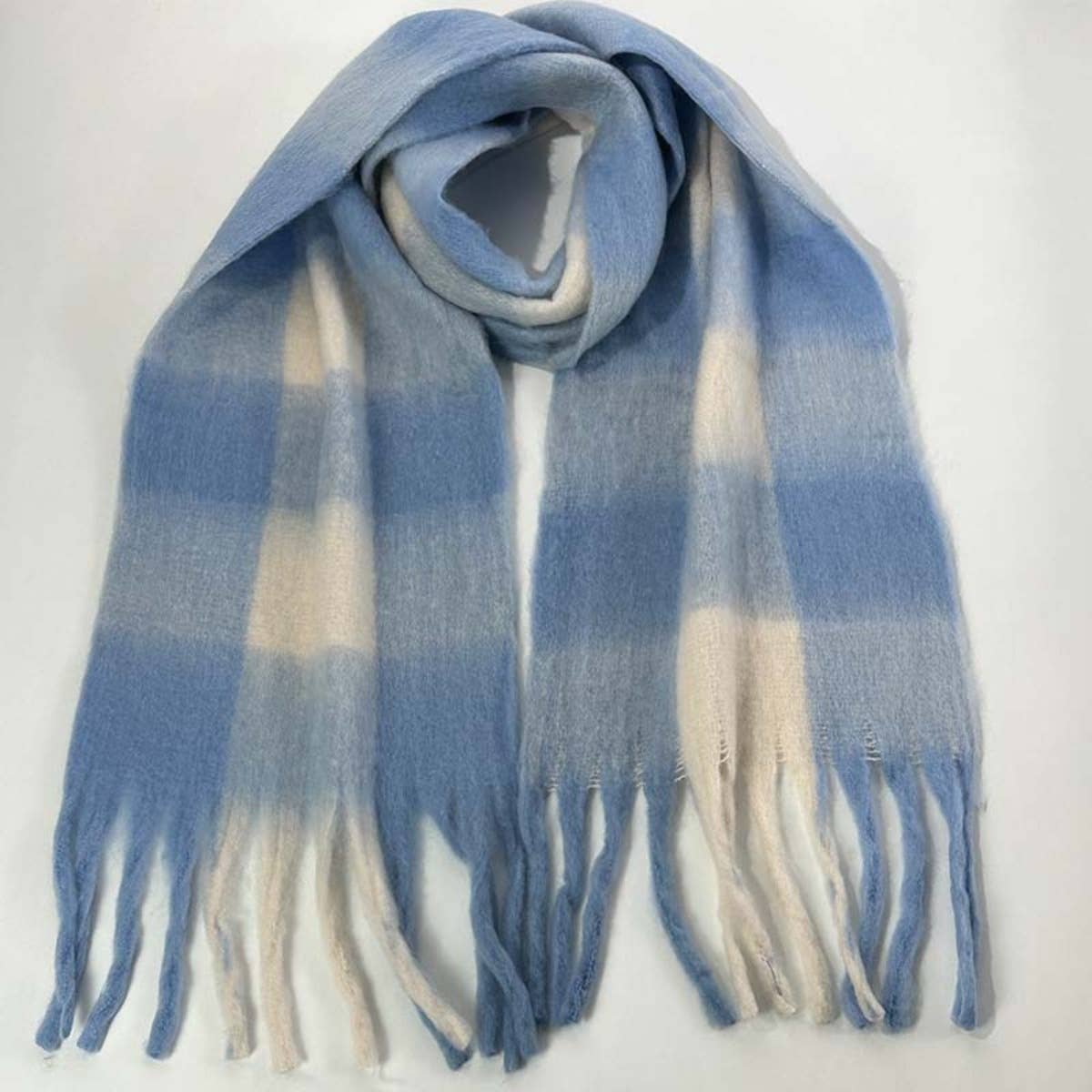 NINEXIS - Wholesale Scarf - Women's - CWASC1578_WINTER PLAID THICKENED WARM SCARF SHAWL14
