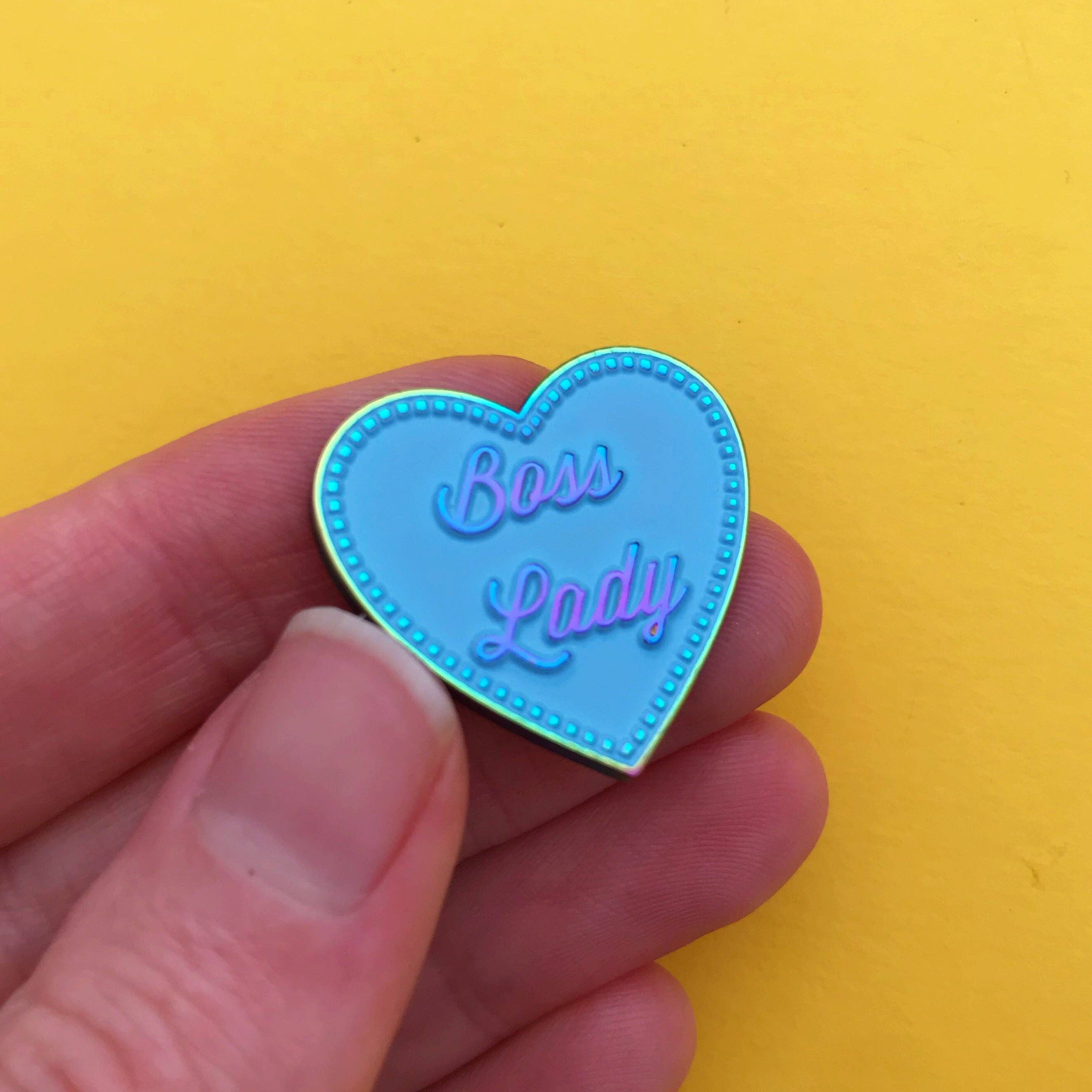 Hand Over Your Fairy Cakes – wholesale Lapel pin/button – Rainbow Boss Lady - Enamel Pin4