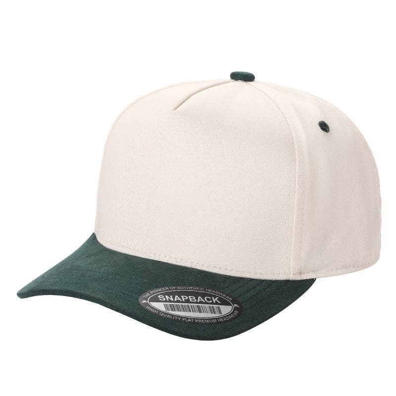 Burzip collection - Wholesale Baseball Cap - Unisex - TCS-DZ-TWILL CROWN, SUEDE BILL 12PCS/DZ6