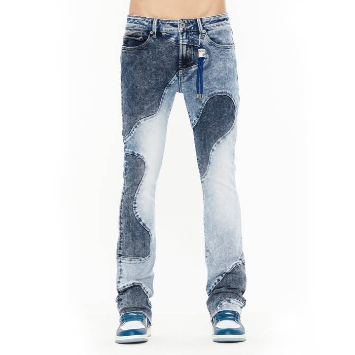 Cult's Lenny Bootcut 603 Jeans in Swirl for wholesale by Cult of Individuality
