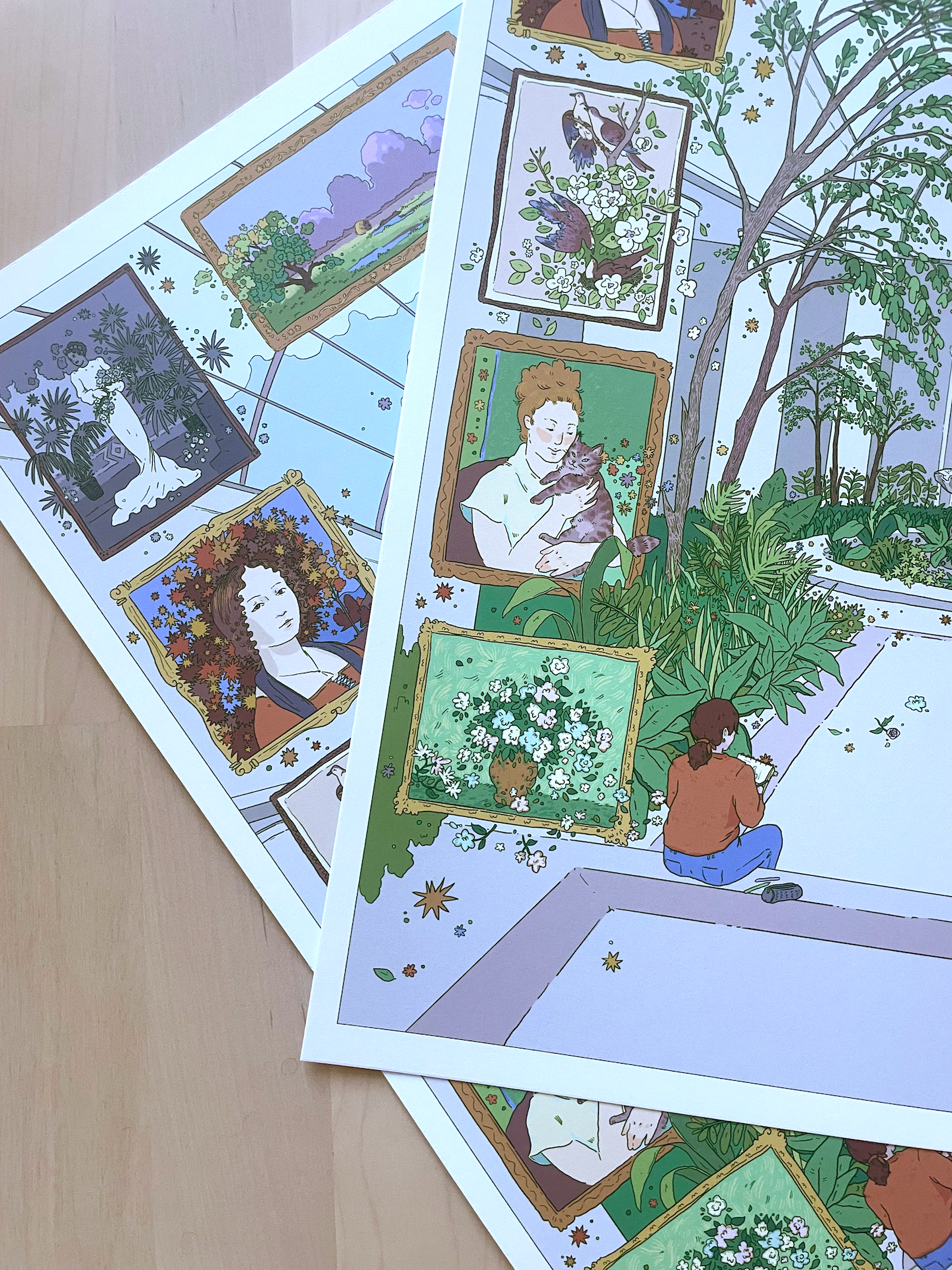 Lydia Tonkonow Art and Design LLC - Wholesale Art Print - Wild Washington, DC: National Gallery of Art - 12x16" Print1