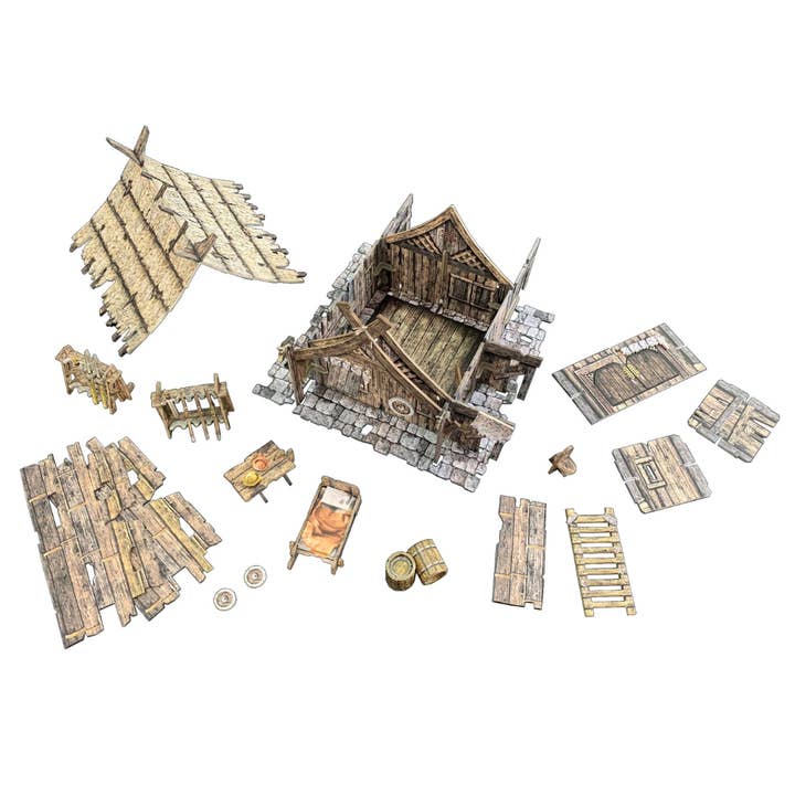 Battle Systems: Fantasy Northern Homestead for wholesale by QMDirect