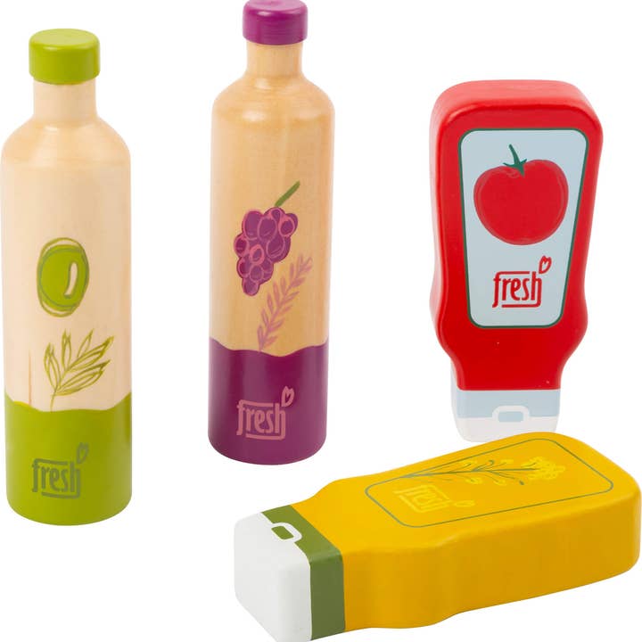 small foot - Wholesale Toy Set - Kids - Sauces and Oil Set "fresh"